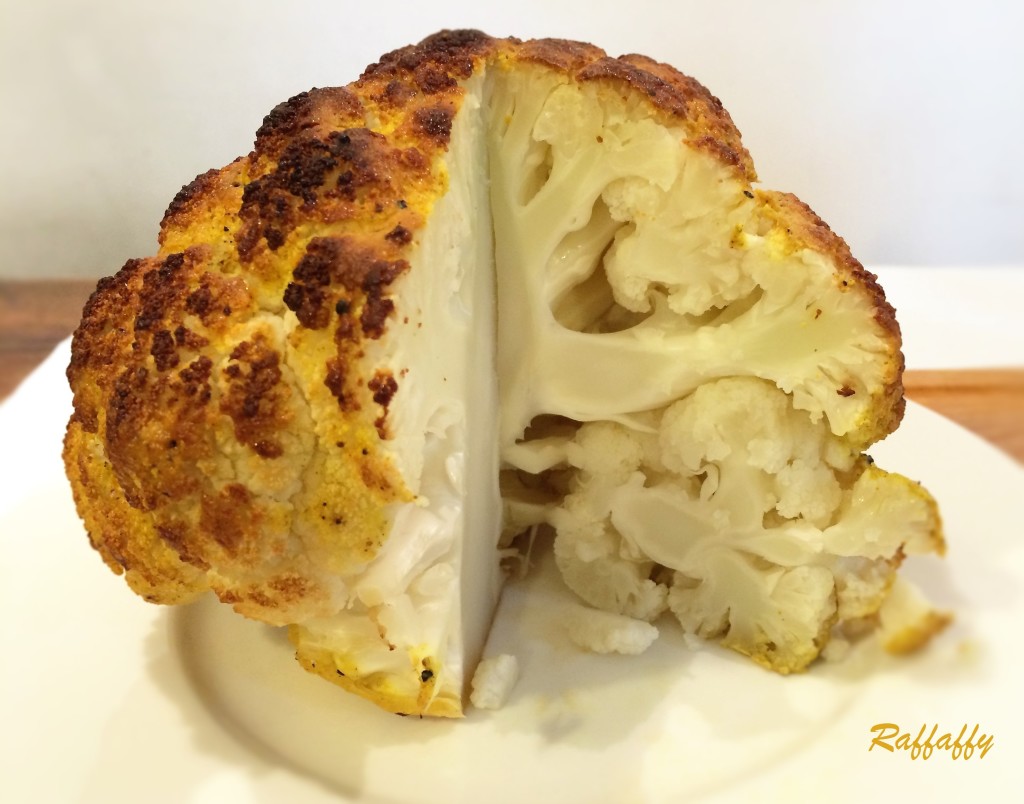 cavolfiore speziato al forno