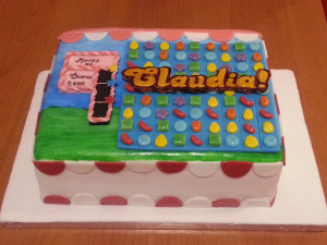 Candy crush cake