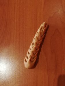 tutorial palma in pasta di zucchero - tronco palma