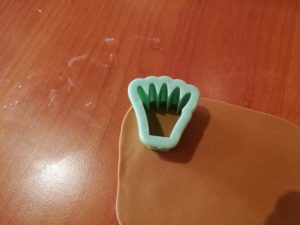 tutorial palma in pasta di zucchero