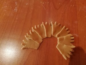 tutorial palma in pasta di zucchero