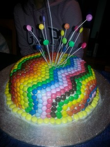 Torta smarties              
