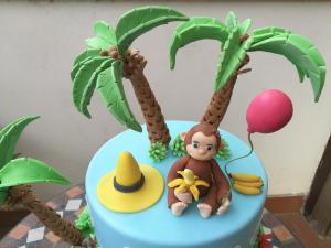 Curious George cake
